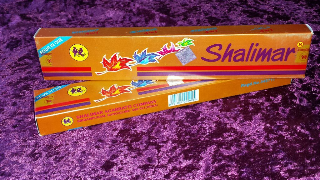 Räucherstäbchen Shalimar 4 in 1